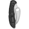 Spyderco 2024 Spyderco Tasman Salt 2 Lightweight Black H1 Plain SPY-C106PBK2 - alternate 2